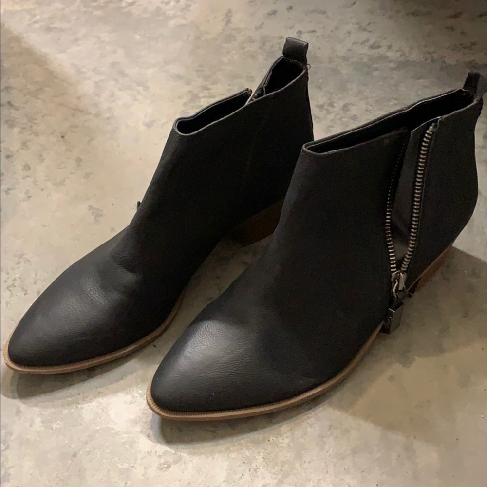 Black booties